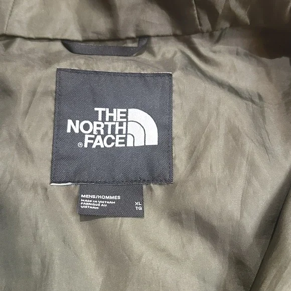 The North Face DryVent Millerton Black Green Full-Zip Lined Rain Jacket Men's XL - Picture 10 of 10